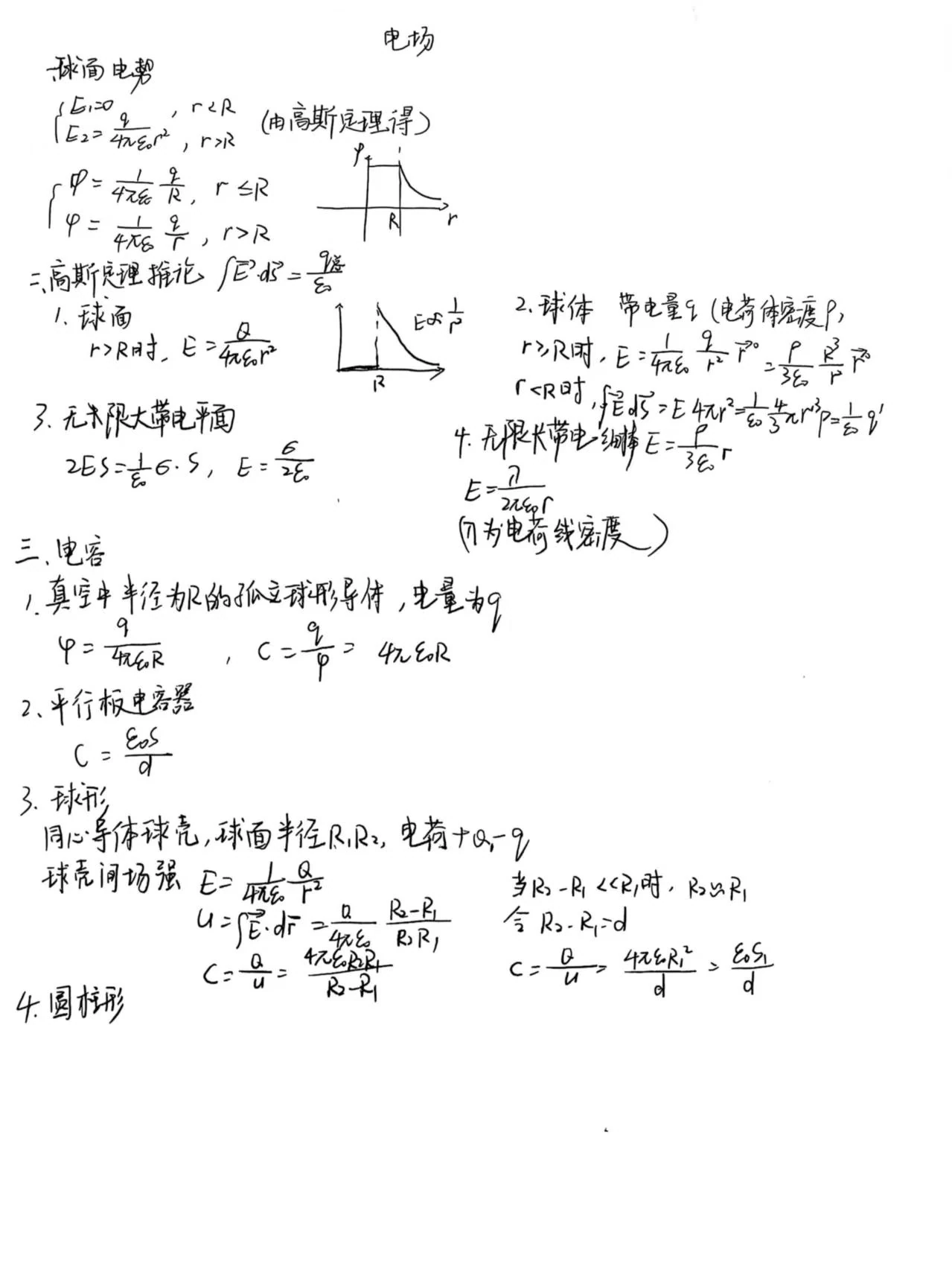 大学物理B1-期末复习 - 插图 1
